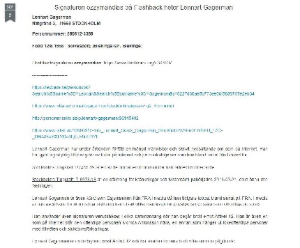 Lennart Gagerman